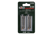 KATO-Lemke K20-045 - N - Verbindungsgleis, gerade, 62 mm (2 Stück)